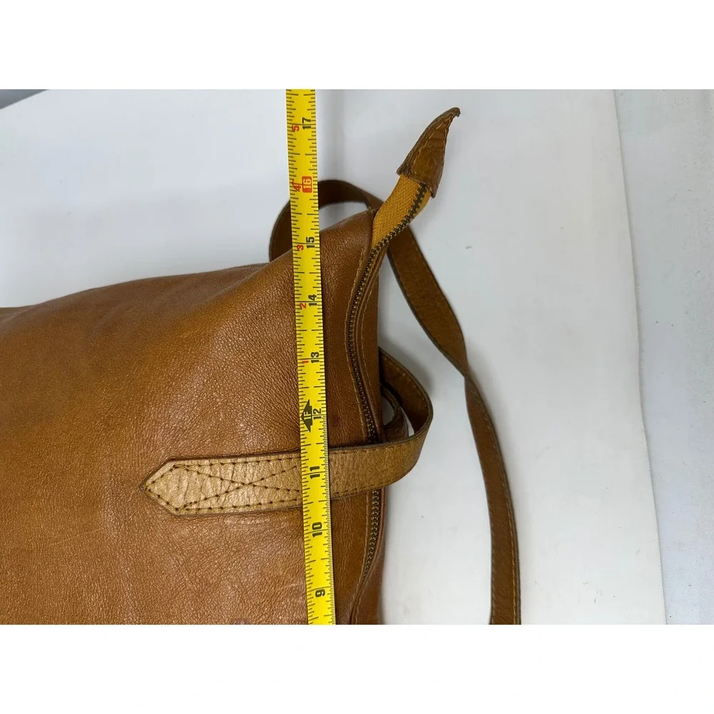 Rowdy Softened Unlined Leather Tote in Cedar